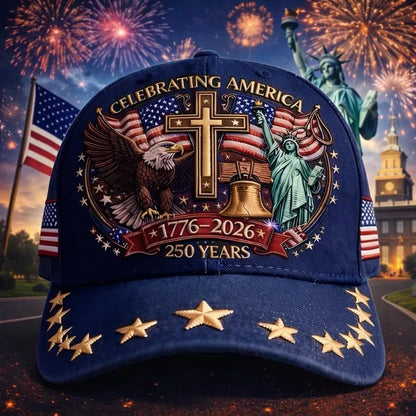 🔥 FLASH SALE - 40% OFF – BEST PRICE TODAY! 🔥 💥 Super cool eagle and American flag design – embodying the spirit of freedom 💥 250th Anniversary Edition – rare and collectible 💥 Perfect fit – instantly makes you stand out