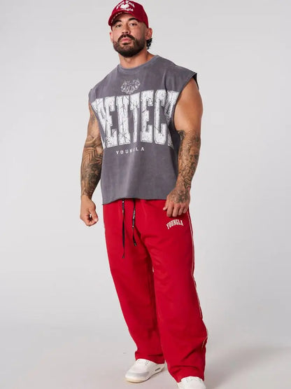 💥40% Off ToDay 💥 Chaozhou style sleeveless cotton t-shirt, retro style summer sports t-shirt.