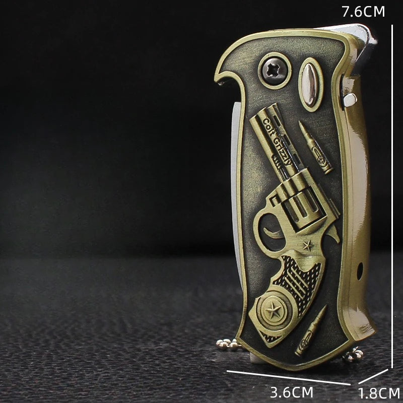 New Multifunctional Metal Windproof Lighter with Bottle Opener Outdoor Direct-inflatable Portable Cigar Lighter