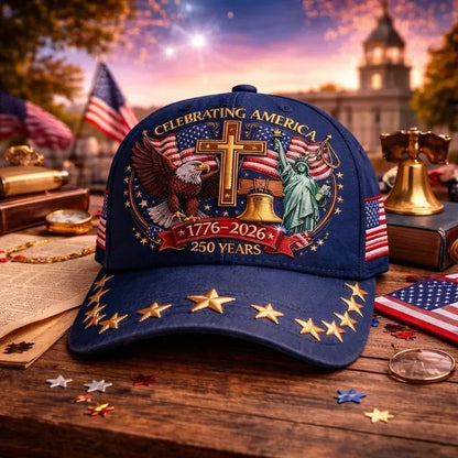 🔥 FLASH SALE - 40% OFF – BEST PRICE TODAY! 🔥 💥 Super cool eagle and American flag design – embodying the spirit of freedom 💥 250th Anniversary Edition – rare and collectible 💥 Perfect fit – instantly makes you stand out