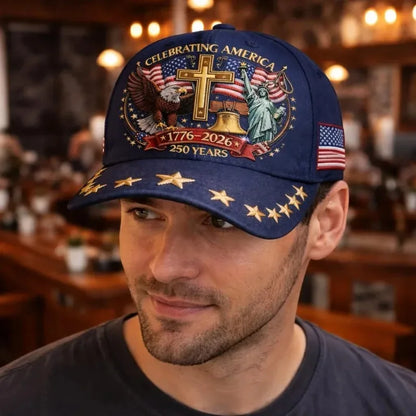 🔥 FLASH SALE - 40% OFF – BEST PRICE TODAY! 🔥 💥 Super cool eagle and American flag design – embodying the spirit of freedom 💥 250th Anniversary Edition – rare and collectible 💥 Perfect fit – instantly makes you stand out