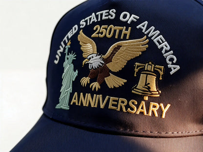 💥 Get 40% Off Today 💥 ABLECAP USA 250th Hat Eagle Liberty Bell Cap