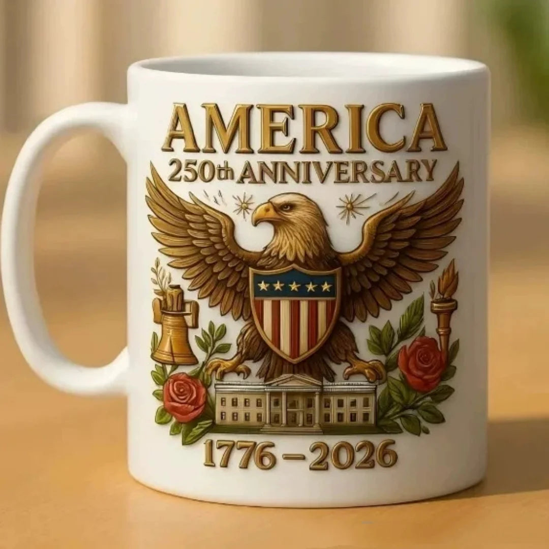 🎁 40% Off ToDay 🎁 America 250th Anniversary Ceramic Coffee Tea Mug