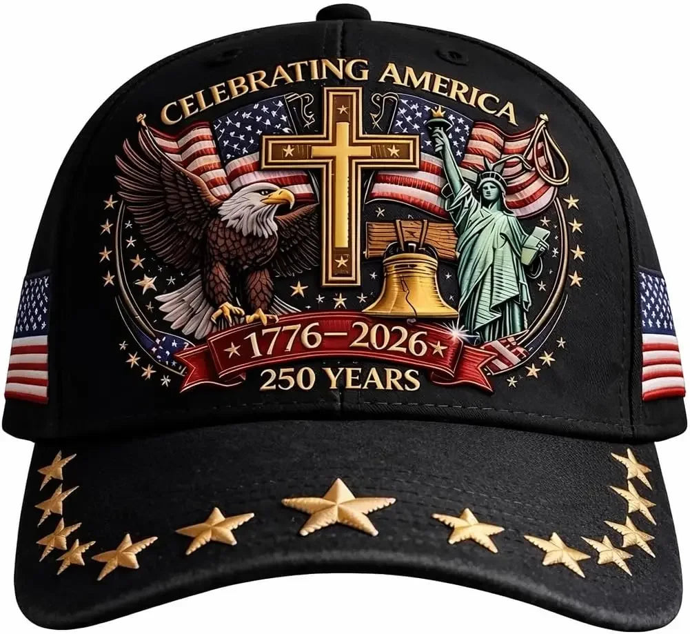 🔥 FLASH SALE - 40% OFF – BEST PRICE TODAY! 🔥 💥 Super cool eagle and American flag design – embodying the spirit of freedom 💥 250th Anniversary Edition – rare and collectible 💥 Perfect fit – instantly makes you stand out